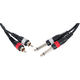 Pronomic J4RC-1.5 audiokabel stereo 6,3 mm klink/cinch 1,5 m
