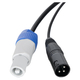 Pronomic Stage PPD-10 Câble Hybride Powerplug/DMX