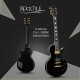 Rocktile Pro L-200BK Deluxe Guitare Électrique Set avec Housse Noire