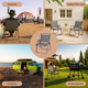 Stagecaptain CSH-67 Chaise Pliante De Camping Lot De 4