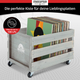 Stagecaptain SPK-100 GY Caja para discos "Emil" Gris 2x Set