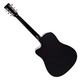 Classic Cantabile WS-10NAT-CE Guitare Western Nature avec Micro