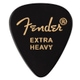 Fender 351 Púas Premium Extra Heavy Paquete de 12 Negro