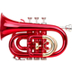 Classic Cantabile Brass TT-400 Bb-Taschentrompete rot