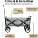 Stagecaptain Bollycart-907 GY Bollerwagen ohne Dach Grau