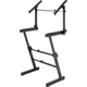 Soporte Doble Para Teclados Hercules HCKS-410B Sistema Autolock Estilo Z