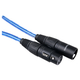 Pronomic Stage XFXM-Blue-10 Câble Micro XLR 10 m Bleu Métallique