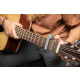 Rocktile TC1-AE  Kapodaster für A/E-Gitarre silber gewölbt