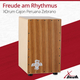 XDrum Cajon Peruana Zebrano