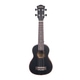 Cascha Premium Mahogany Soprano Ukulele Set Black