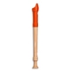 Mollenhauer Fipple "Digi" Flûte à Bec Soprano Orange Baroque Set