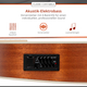 Classic Cantabile ABJ4-50CE-NT Basse Acoustique Jumbo Natural