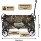 Stagecaptain BW-907 CA Bollycart Bollerwagen ohne Dach Camouflage