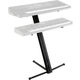 Classic Cantabile KS-100 Dubbele Keyboardstandaard Zwart