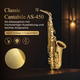 Classic Cantabile Winds AS-450 Eb Alto Saxophone ESM Set