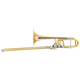 Lechgold BP-18GL Trombón Bajo Latón Dorado Deluxe Set