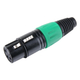 Pronomic XFXMPLUG Color XLR Stecker female/male - 2x 5er Pack