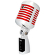 Pronomic DM-66R Microphone Dynamique Elvis Argent/Rouge Set