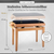 Classic Cantabile Pianobank Kirsche Hell Matt  - Retoure (Zustand: gut) thumbnail 3
