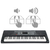FunKey 61 Edition Touch Zwart Safety Fix Set thumbnail 3