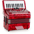 Accordéon Basse 48 Classic Cantabile « Secondo V » Set Rouge thumbnail 3