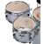 XDrum Club SP Percussion Kit Silver Sparkle thumbnail 3