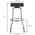 Rocktile Barstool Gitarrenhocker Large thumbnail 3