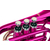 Classic Cantabile Brass TT-400 Bb Pocket Trompet roze thumbnail 3