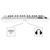 Classic Cantabile MINI-37 Keyboard weiß-grau thumbnail 3