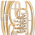 Miraphone Bb-Tenorhoorn 47WL4 Loimayr Messing/Goudmessing 4-klepperig thumbnail 3