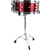 XDrum Semi 22" Standard Drumstel Lipstick Red Set incl. Galgenstandaard + Crashbekken thumbnail 3