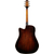 Ibanez AAD361CE-TKR Advanced Acoustic Transparent Black High Gloss thumbnail 3
