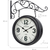 Stagecaptain BHU-4136 BK Horloge de Gare Grande avec Support Mural thumbnail 3