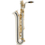 Lechgold LBS-25S Saxophone Baryton Plaqué Argent thumbnail 3