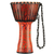 Meinl PADJ1-M-F Travel Series African Djembe 10" Pharaoh's Script thumbnail 3