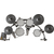 NUX DM-8 E-Drum Kit  - 1A Showroom Modell (Zustand: wie neu, in OVP) thumbnail 3