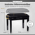 Classic Cantabile Pianobank Schwarz Hochglanz  - Retoure (Zustand: sehr gut) thumbnail 3