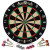 Stagecaptain DBS-1715C BullsEye Champion Dartscheibe + Standaard en Tas Set Goud thumbnail 3