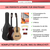 Classic Cantabile Acoustic Series AS-851-L Guitare Classique 4/4 pour Gaucher Set Débutant thumbnail 3