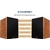 McGrey BSS-365 BN 6,5" HiFi Regallautsprecher Paar braun 2x 60W RMS  - Retoure (Zustand: sehr gut) thumbnail 3