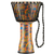 Meinl PADJ2-M-F Travel Series African Djembe 10" Kenyan Quilt thumbnail 3