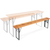 Stagecaptain BBB-170 Hirschgarten Bierzeltbank 170 cm Natur 2x Set thumbnail 3