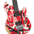 EVH Limited Edition Wolfgang Special Striped Series Red with Black and White Stripes thumbnail 3