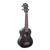 Cascha Premium Concert Mahogany Ukulele Set Black thumbnail 3
