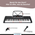McGrey LK-6120-MIC Keyboard met Verlichte Toetsen en Microfoon zwart thumbnail 3
