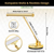 Showlite WW LED Pianoleuchte Gold Hochglanz  - Retoure (Zustand: sehr gut) thumbnail 3