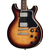 Epiphone Les Paul Special Double Cut Figured Bourbon Burst thumbnail 3