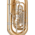 Miraphone Bb-Tuba Modèle 494 Hagen Laiton Doré thumbnail 3