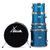 XDrum Semi 22" Standard Schlagzeug Satin Blue Sparkle inkl. Schule  - Retoure (Verpackungsschaden) thumbnail 3