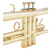 Lechgold TR-18L Bb-trompet gelakt thumbnail 3
